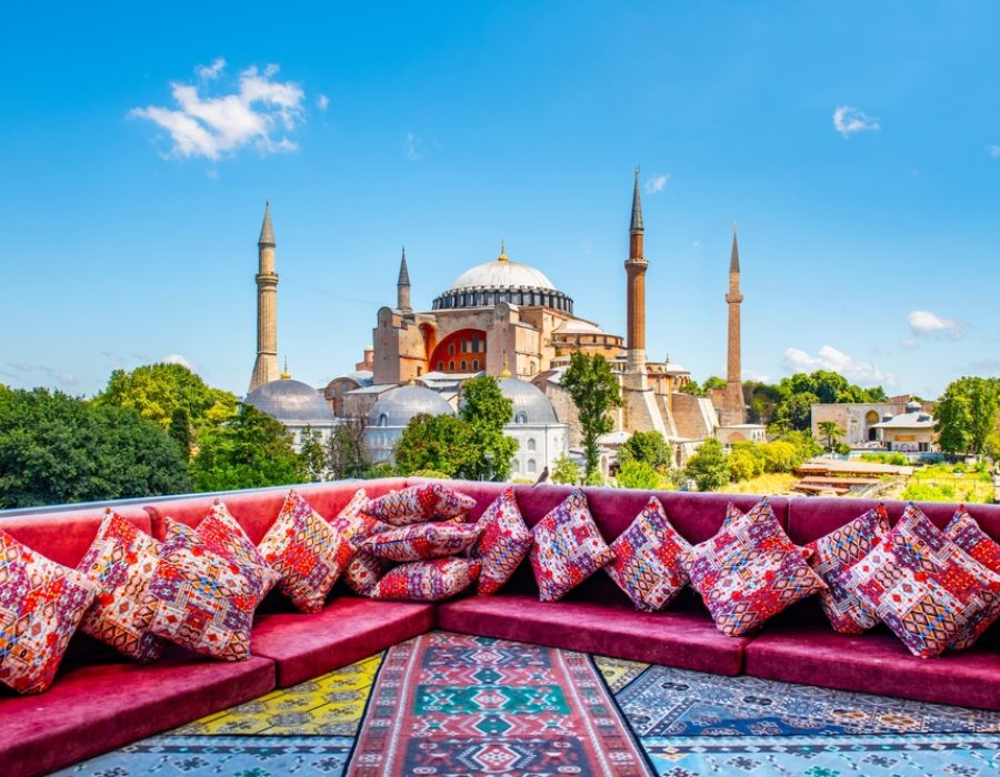 Hagia,Sophia,In,Istanbul,,Turkey.,Great,Panoramic,View,Of,Istanbul Hagia,Sophia,In,Istanbul,,Turkey.,Great,Panoramic,View,Of,Istanbul