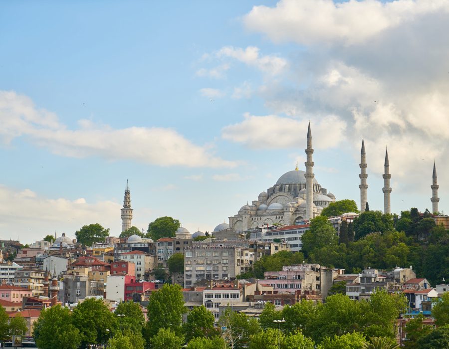 landscape Suleymaniye Mosque